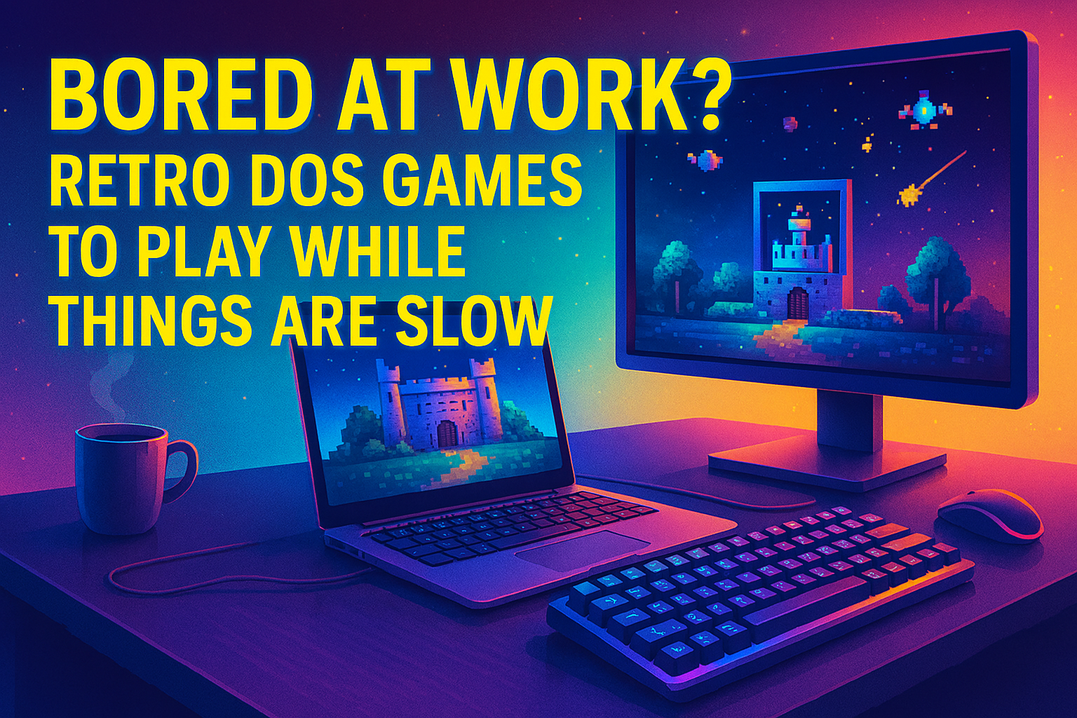 Bored at Work? Retro DOS Games to Play While Thing Are Slow
